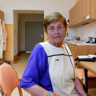 Marie Adámková v roce 2016, zdroj: Paměť národa